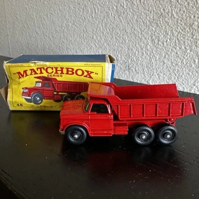 Matchbox Lesney DODGE DUMPER TRUCK #48 Original Box 1966 - Image 1 of 4