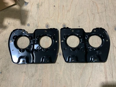 1968 1969 GTO ENDURA HEADLIGHT BUCKETS MOUNTING PANELS ASSEMBLIES LH RH  NOS GM - Image 1 of 4