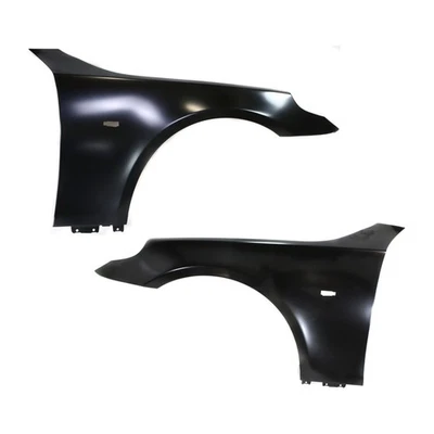 For BMW 545i 2004 2005 Fenders Front, Driver&Passenger Side | Pair | Aluminum - Imagem 1 de 4