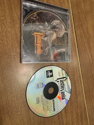 Castlevania: Symphony of the Night Sony PlayStation 1 PS1 GH disco + funda negra L Foto 1 de 4