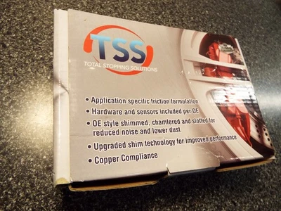 全新 前刹车片 适用于福特 Aspire、Escort、马自达 323、Protege、Mercury Tracer — 第 1/4 张图片