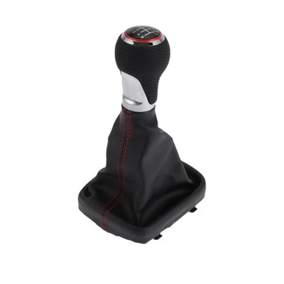 Pomello del cambio 6 velocità con cuffia antipolvere per Audi A3 S3 8P 2003-2013 Foto 1 de 4