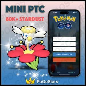 Pokémon PTC Go - Shiny Flabebe Rote Blume Flabébé - 80K Sternenstaub✨ - Bild 1 von 1