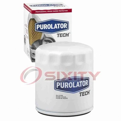 Filtro de aceite de motor Purolator TECH para GMC Sierra 3500 2003-2006 6,0 L V8 aceite yg Foto 1 de 4