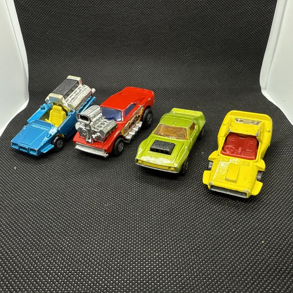 Vintage Lesney Matchbox Superfast Cars 1972 Lot of 4, Good Condition. See Pics - Image 1 of 4