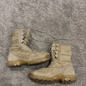 Men's 8 EE Danner Rivot TFX Tan Hot Duty Lace Up 8" Army Duty Boots 51490 RARE - Picture 1 of 15