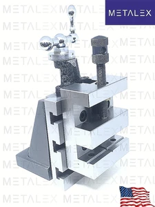 METALEX Lathe Vertical Milling Slide 4"x5" + 85mm Steel Grinding Vice - Picture 1 of 7