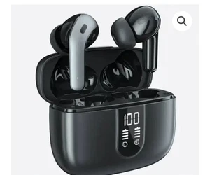 NEW M010 Max White Bluetooth Earbuds | Clear Sound | Touch Control | Charging Ca - Picture 1 of 4