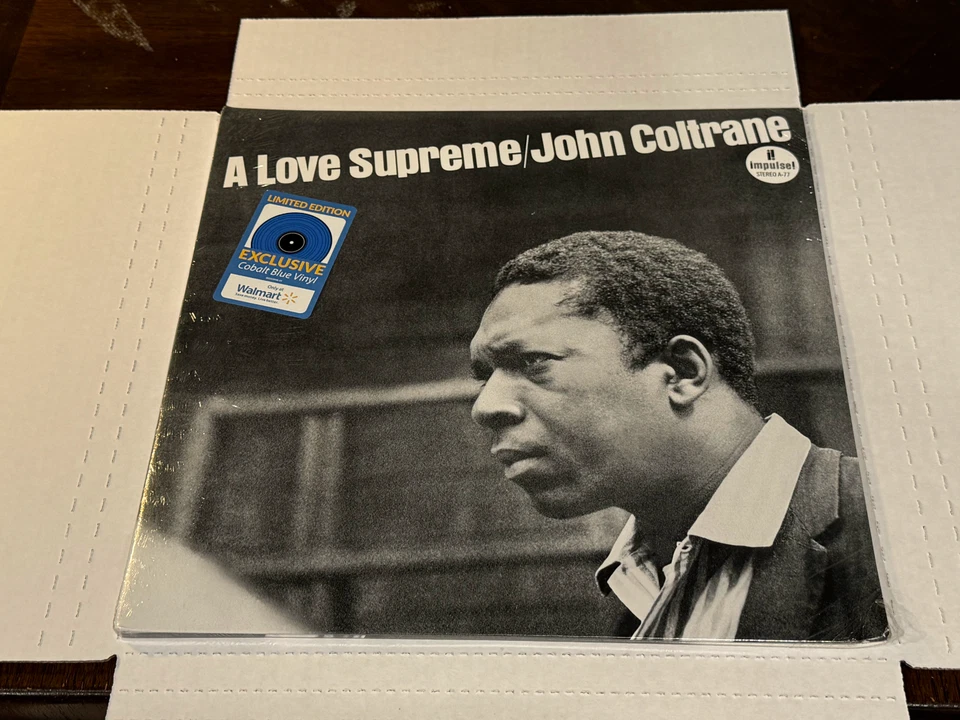 John Coltrane- A Love Supreme- LP 2021 Impulse Limited Blue Vinyl Sealed Foto 1 de 1
