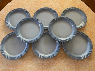 全新 8 件套 - Le Creuset 沿海蓝色餐盘 - 秒 — 第 1/4 张图片