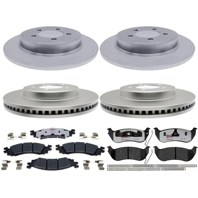 KIT-210513-1155 Juego de 4 ruedas delanteras y traseras de discos de freno Raybestos Foto 1 de 4