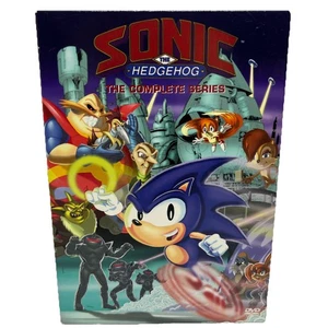 Sonic the Hedgehog the Complete Series DVD Out of Print RARE Box Set 4-Disc - Picture 1 of 8