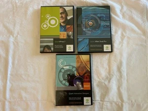 Lot of 3 QuarkXPress 7 Page Layout Software For Design,Tools Pro - Picture 1 of 12