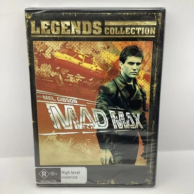 Mad Max | Legends Collection (DVD, 1979) Brand New Sealed Region 4 (N5.3) - Image 1 of 4