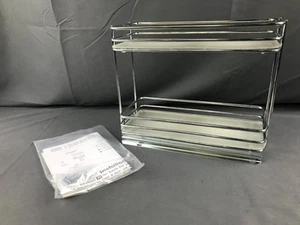 Lynk Professional Roll Out Spice Rack Organizer Double 2 Tier - Picture 1 of 15