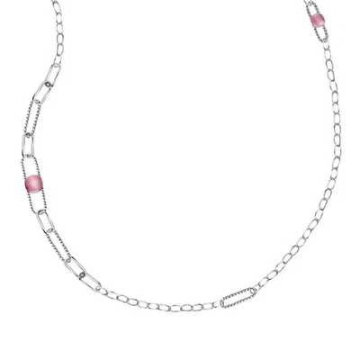Collana lunga MORELLATO donna 1930 cat-eye rosa - (SATP10) - Immagine 1 di 4