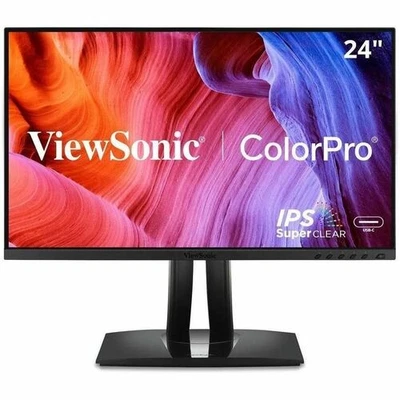 ViewSonic VP2456A 24 Inch 1080p IPS Monitor with Advanced Ergonomics, ColorPro 1 - Image 1 of 4
