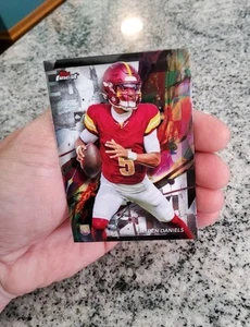 2024 Topps Finest Football Jayden Daniels RC #67, Commanders Rookie QB - Picture 1 of 4