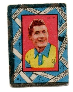 BAITO SQUADRA CICLISMO FIGURINA campioni  NANNINA ? anni 40 - Picture 1 of 1