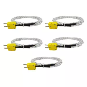 Set 5pz Sensori di Temperatura Tipo K Termocoppia con Mini Connettore - Foto 1 di 5