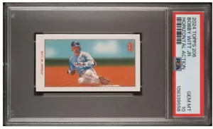 2024 Topps 206 Bobby Witt Jr. Horizontal Action Variation SSP PSA 10 - Bild 1 von 3