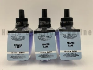 Bath & Body Works Frozen Lake Wallflower Fragrance Bulbs S/3 0.8 Fl Oz #3044B - Picture 1 of 1