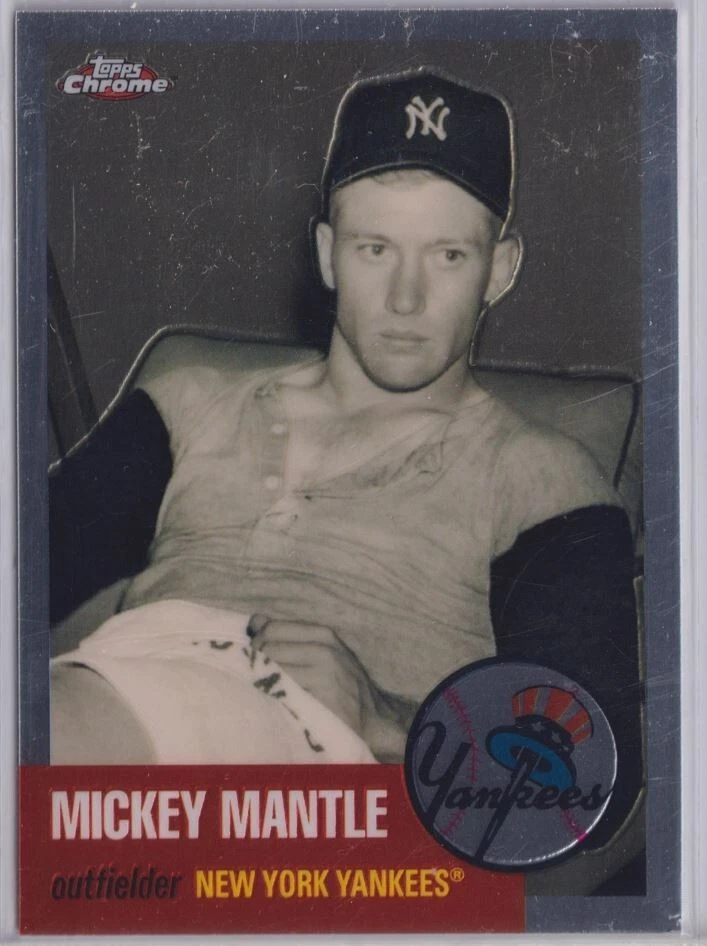 2007 Topps Chrome Mickey Mantle Story #MMS18 Mickey Mantle - Image 1 of 1