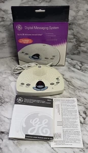 GE Digital Messaging System 30 Minute Record Time Voice/Time/Day Stamp Untested - Picture 1 of 5