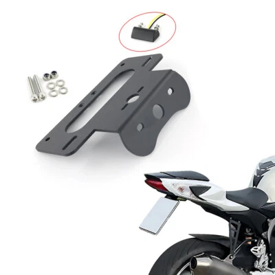 Kit de soporte de matrícula trasero apto para Suzuki GSXR600/GSXR750 2011-2024 Foto 1 de 4