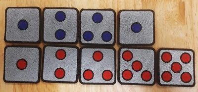 Parche Ejército Rebelde Marina e Intel Rango Teniente Capitán Comandante General 2" Foto 1 de 3