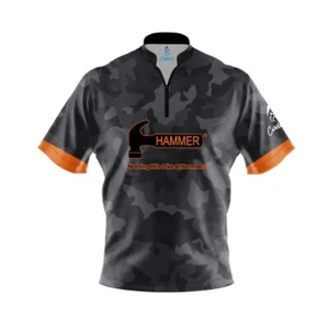 *FREE Custom Name*  Hammer Grey Camo Bowling Zip Collection S-5XL - Picture 1 of 7