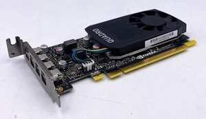 HP NVIDIA Quadro P620 2GB DDR5 4x Mini-DisplayPort Graphics Card L85877-001 - Picture 1 of 4