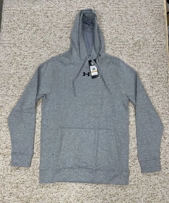 Sudadera con capucha Under Armour para hombre talla pequeña súper suave con logotipo polar Foto 1 de 4