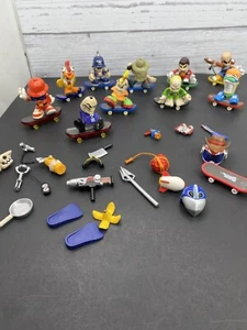 Vintage Tech Deck Mini Dudes Lot Of Dudes & Skateboards Accessories Bundle - Picture 1 of 10