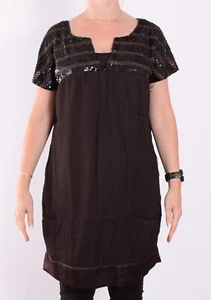 Birger et Mikkelsen women's dress dress size 40 day tunic brown 95046 - Picture 1 of 3