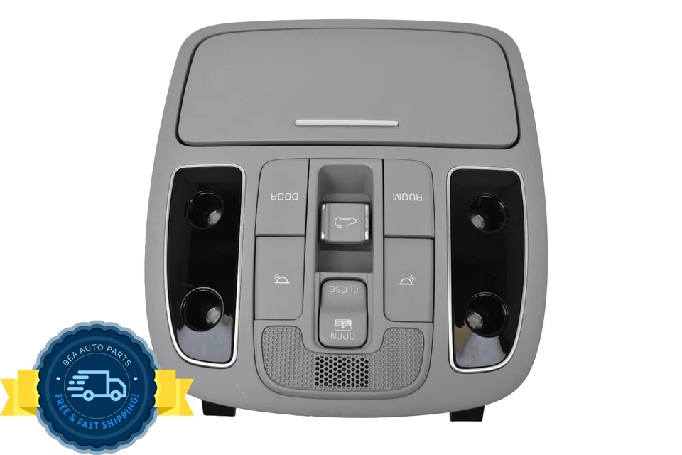 Kia Soul 2014-2016 consola superior gris domo mapa luz lámpara OEM 92820-B2000 Foto 1 de 4