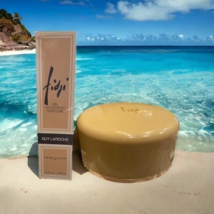 Vtg Guy Laroche Fidji Gel Moussant 3.4oz Perfumed Body Shampoo + Dusting Powder - Picture 1 of 17
