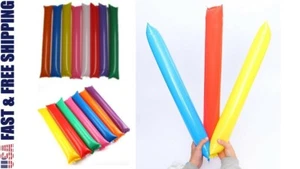 DEAL! 1 Pair Inflatable Cheering Stick Event Noise Maker or Party Favors (5-NS) - Picture 1 of 1