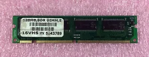 1 X 128MB SPECTEK PC133 NON-ECC MEMORY RAM - P/N: 16VHS 5043789 - Picture 1 of 2