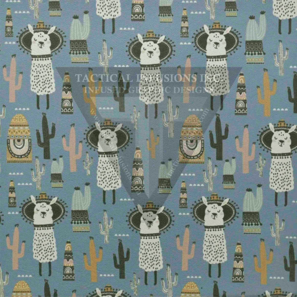 Kydex Infused Llama Azul Kydex 11 7/8" x 11 7/8"    Foto 1 de 1