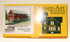 'N' Scale KIT Laser-Art #882 MEAT PACKING PLANT  1:160 scale Wood  KIT