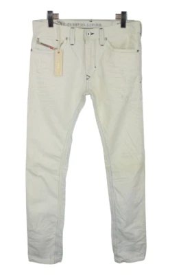 DIESEL D.N.A. Pantalones de mezclilla Thanaz ajustados 8880L para hombre W30/L30 desgastados cremallera mosca Foto 1 de 4