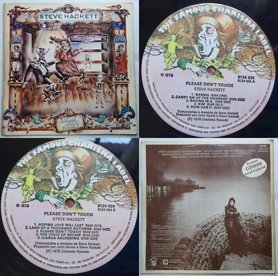 STEVE HACKETT GENESIS RICHIE HAVENS STEVE WALSH PLEASE DON'T TOUCH 1978 BRAZIL - Image 1 of 4