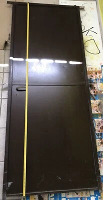 Porta portone portoncino in metallo ferro Telaio da murare 214 x 85cm con zanche - Immagine 1 di 4