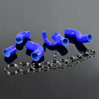 Подходит для Volvo 850 T-5/T-5R S70/V70 T5 2,3 л синий силиконовый трубчатый шланг с турбонаддувом - Изображение 1 из 4