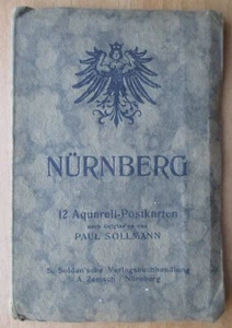 Germania - Cartoline stile Leporelo primi anni '900 ""Norimberga - Foto 1 di 2