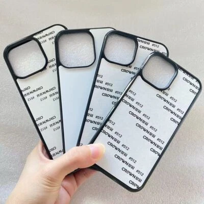 1PCS 2D Sublimation TPU PC Blank Phone Case For iPhone 11 12 Pro Max XR 7 8 Plus - Image 1 of 4