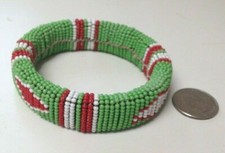 Micro Bead Bracelet - Jewelry Antique Eskimo Tlingit Native American
