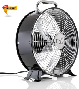 12in High Velocity Metal Drum Fan Dual Speed Quiet Powerful Durable Design - Picture 1 of 12