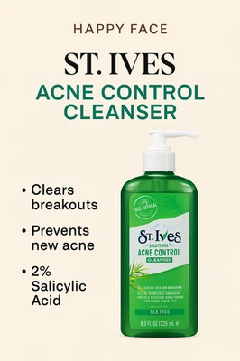 Limpiador control acné St. Ives (pack de 2) Foto 1 de 3